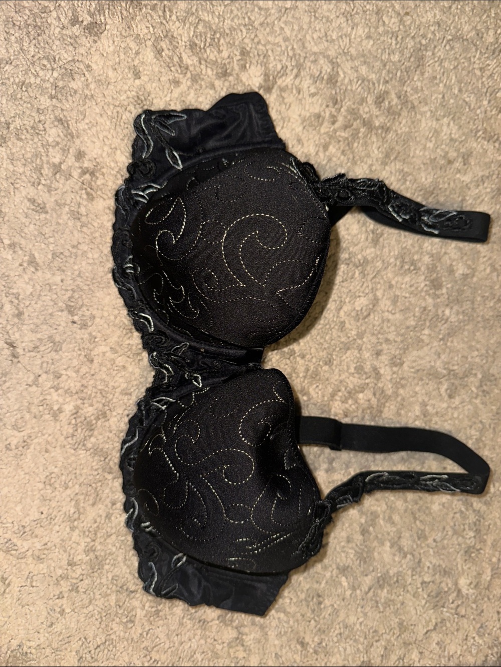 Simone Perele Bra with Embroidery- Size 36D